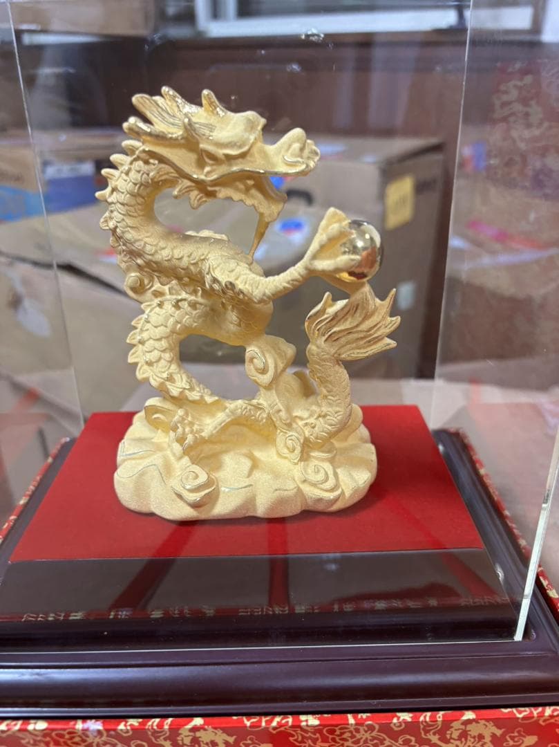 【改運】進宝龍　（風水の龍、龍の置物）【送料無料】