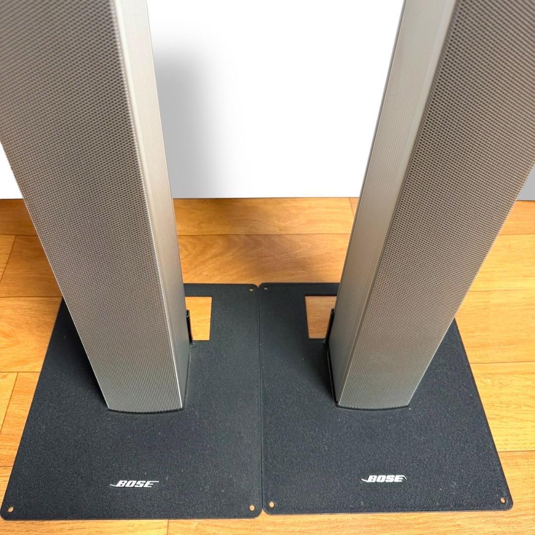☆極美品 Bose 55WER シルバー トールスピーカー ペア シリアル連番