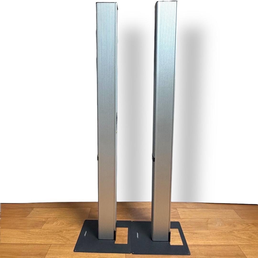 ☆極美品 Bose 55WER シルバー トールスピーカー ペア シリアル連番