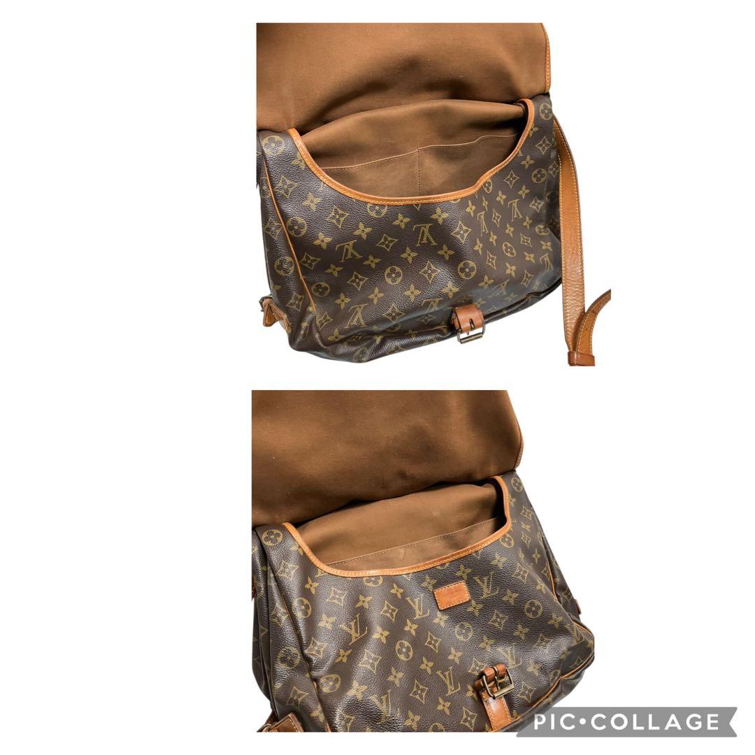 ルイヴィトン　ソミュール　モノグラム　メッセンジャーバッグ　24120403