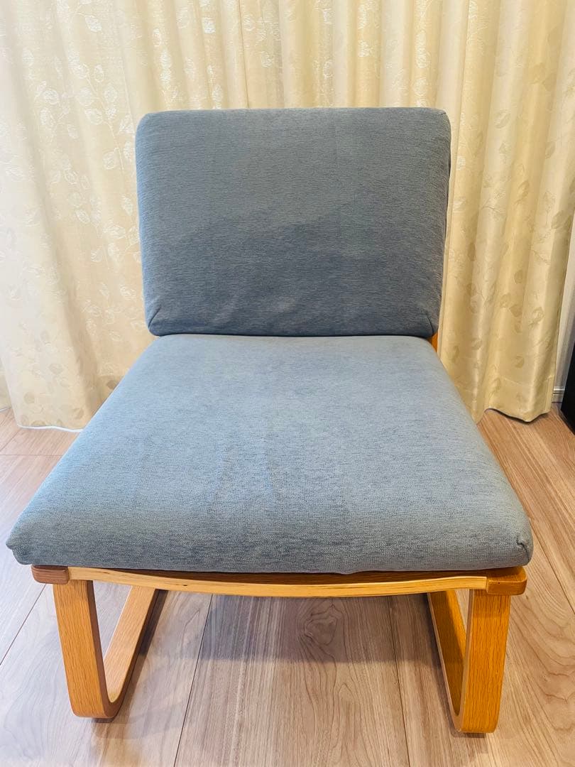 無印良品 リビングでもダイニングでも使える　ソファチェア　椅子　送料込み