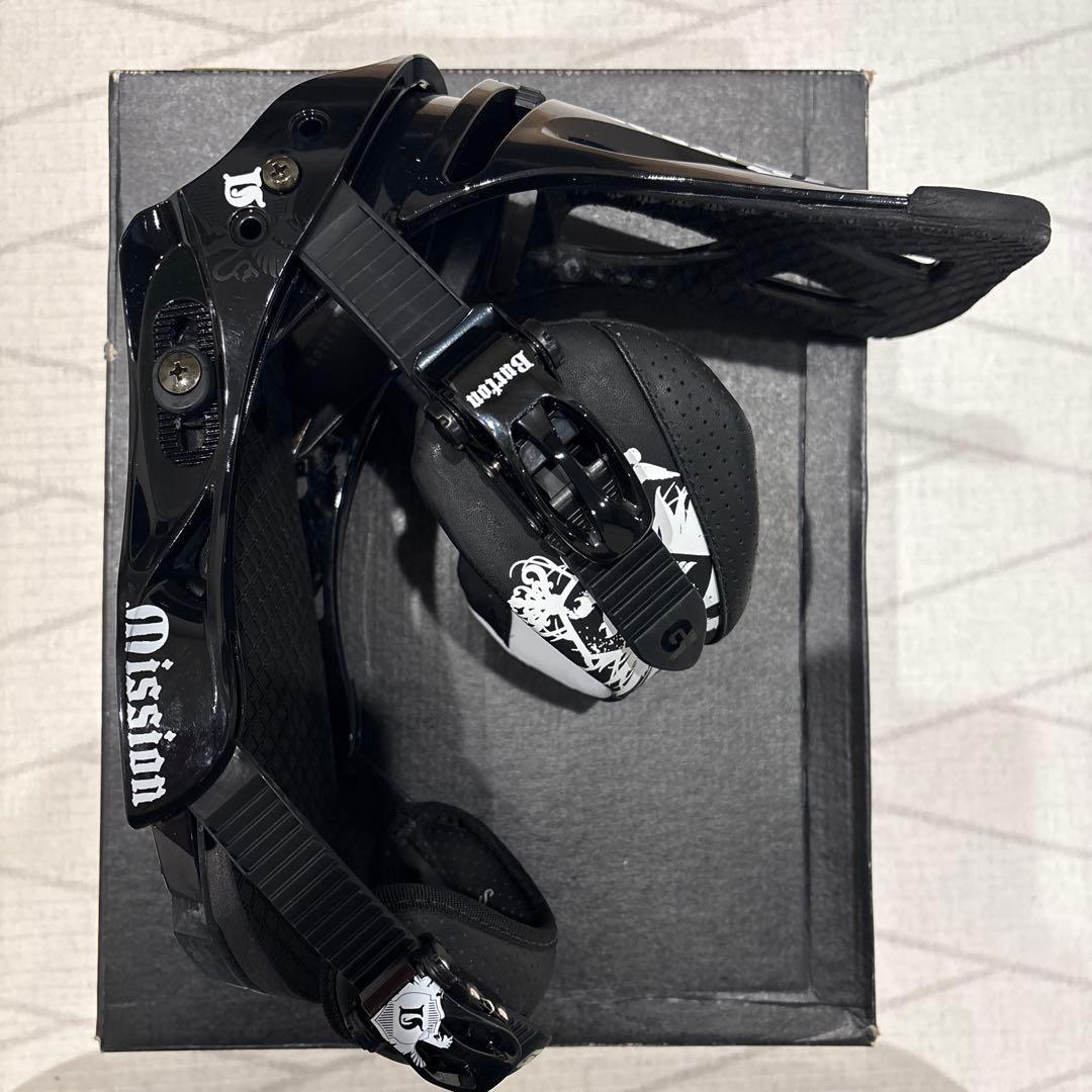 【お得】BURTON MISSION Sサイズスノーボードビンディング