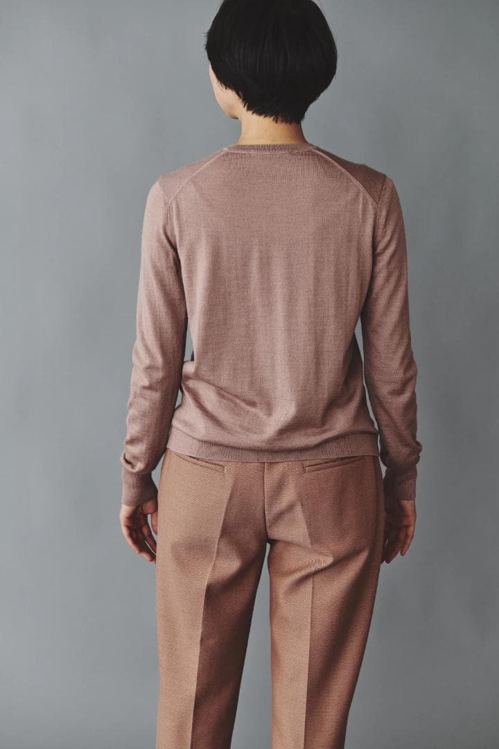 mina perhonen ニットカーディガンroseraie