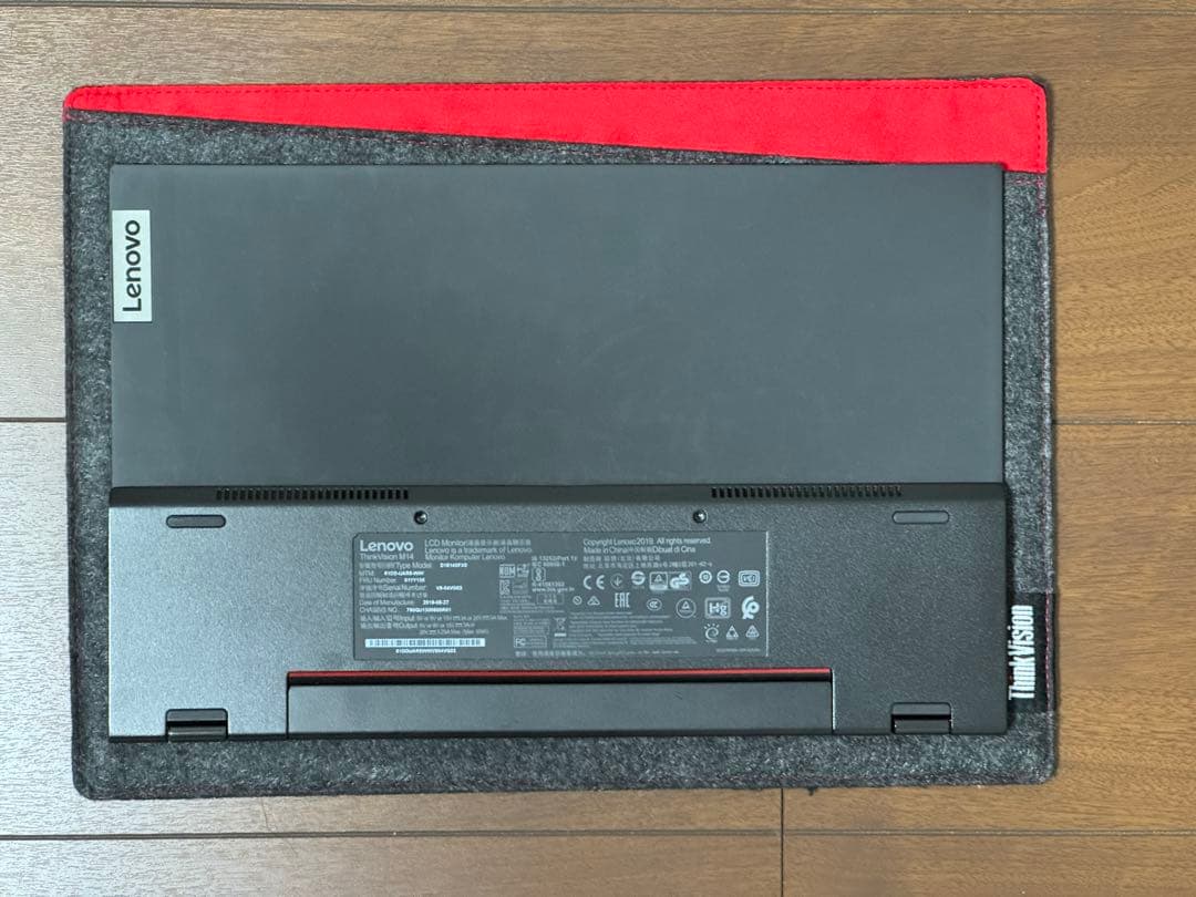 ThinkVision Lenovo M14 ディスプレイ　モニター　レノボ
