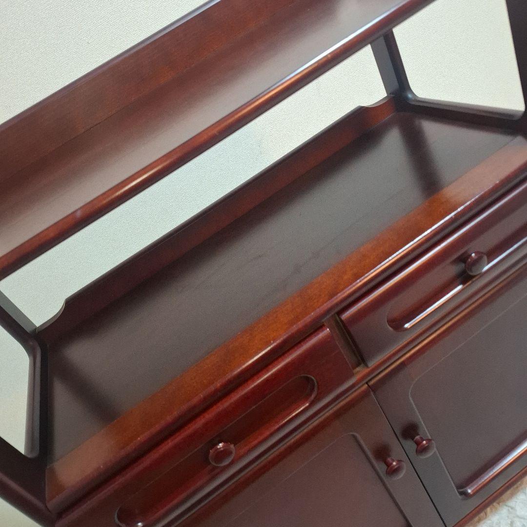 【美品】karimoku カリモク オールドカリモク 電話台 ファックス台