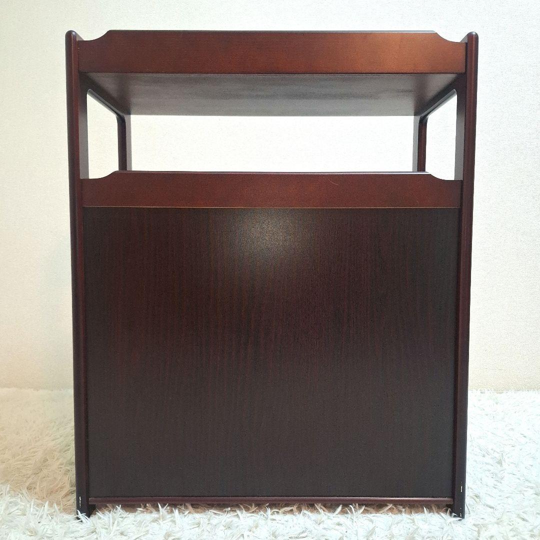 【美品】karimoku カリモク オールドカリモク 電話台 ファックス台