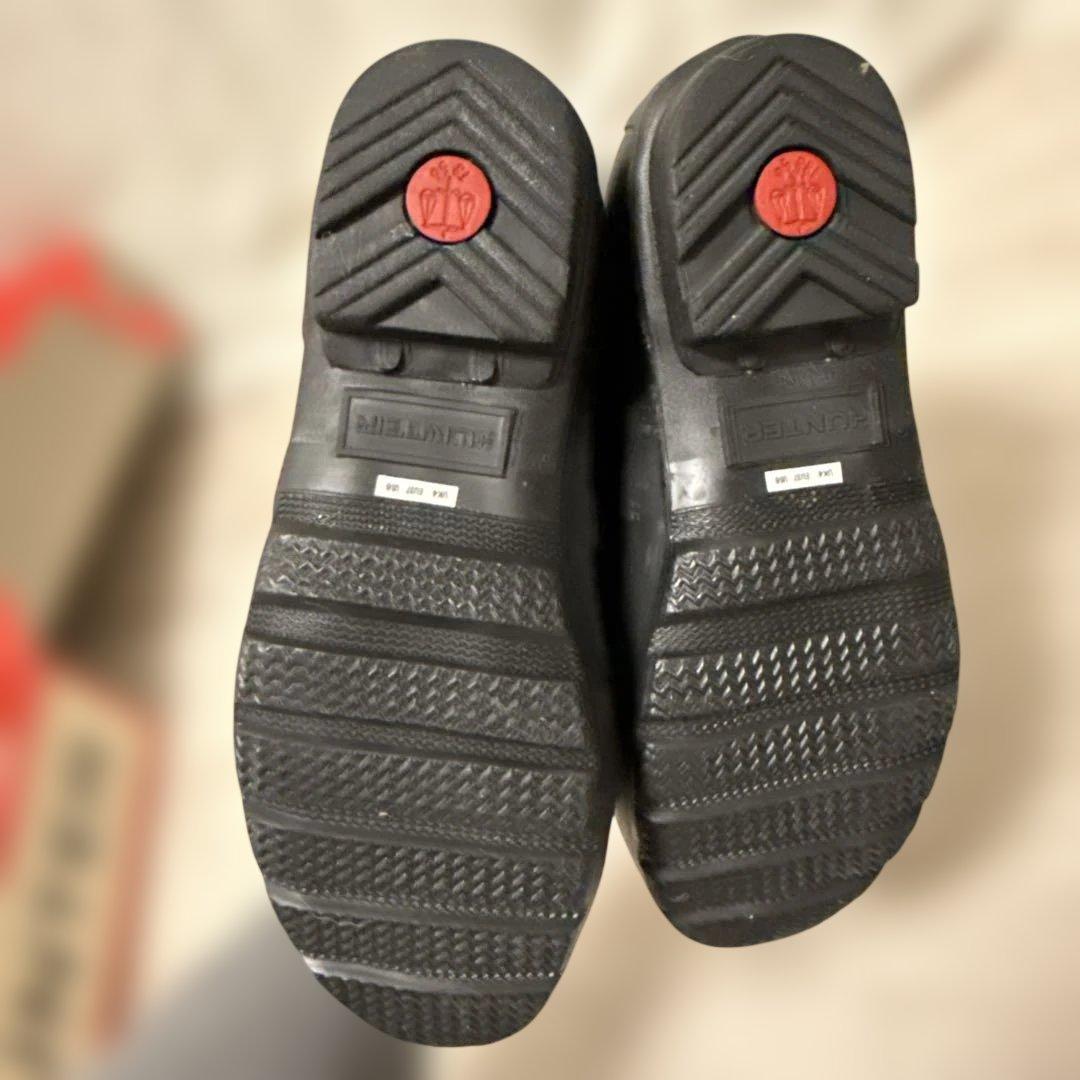 HUNTER ブラック 長靴 UK 4 / EU 37 / US 6