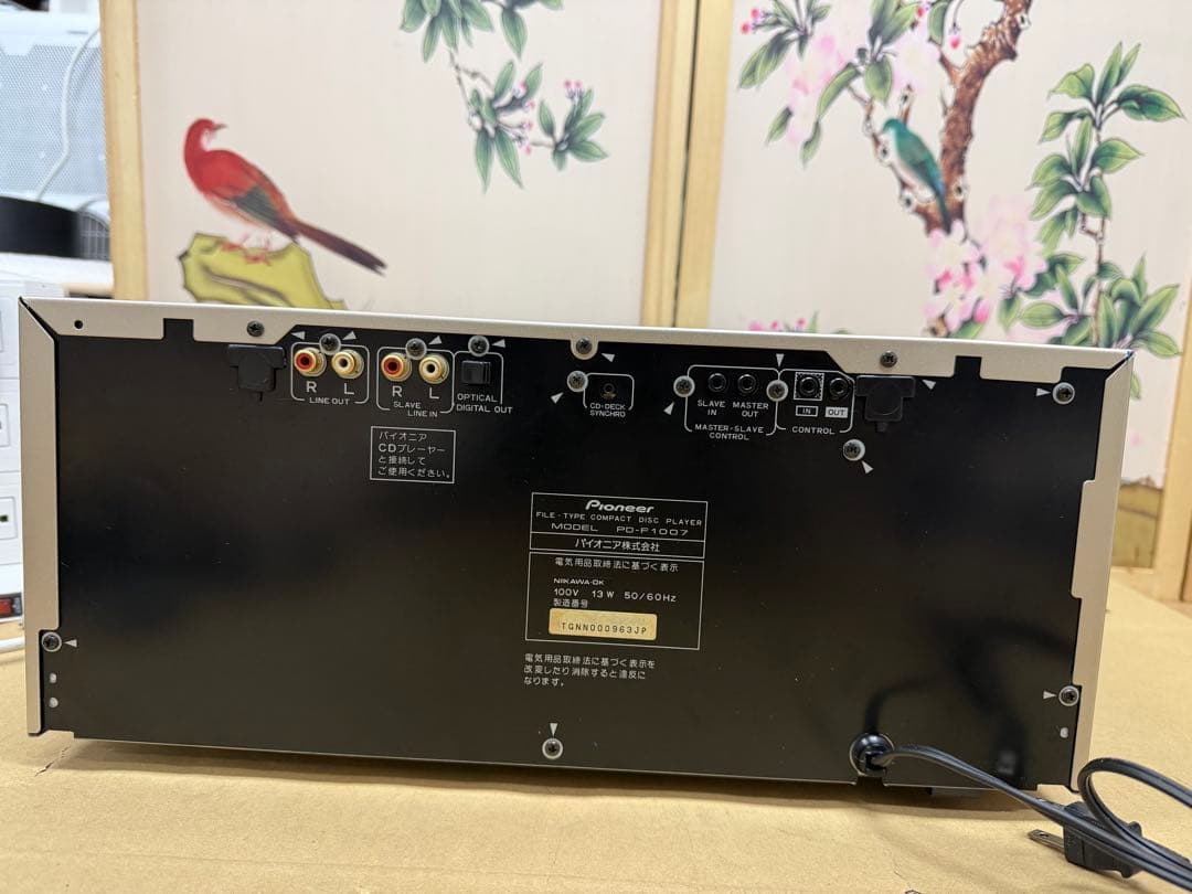 Pioneer ファイルタイプ CDプレーヤーPD-F1007