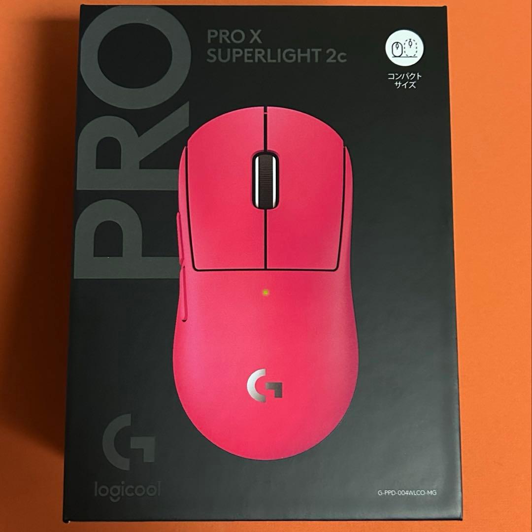 Logicool g pro x superlight 2c マゼンタ