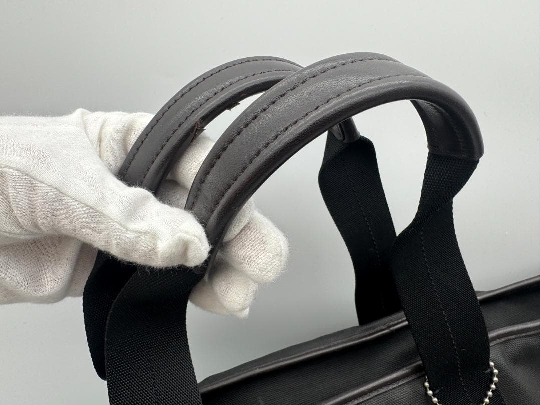 COACH F70832 ウィークエンド トートバッグ カモフラ柄 ポーチ付