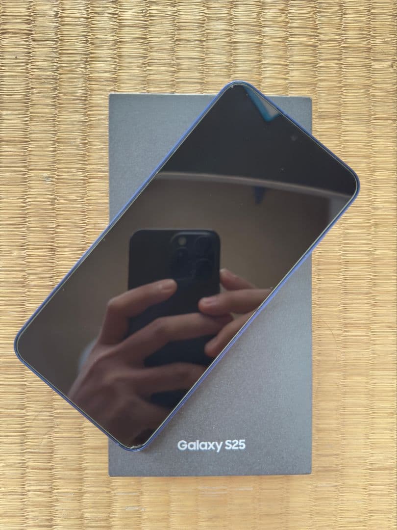 携帯電話本体 samsung galaxy S25 12/256gb sim free