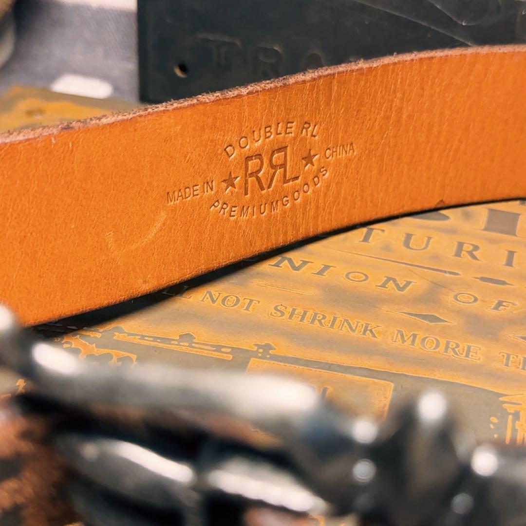 RRL オクトパス バックル ベルト-38