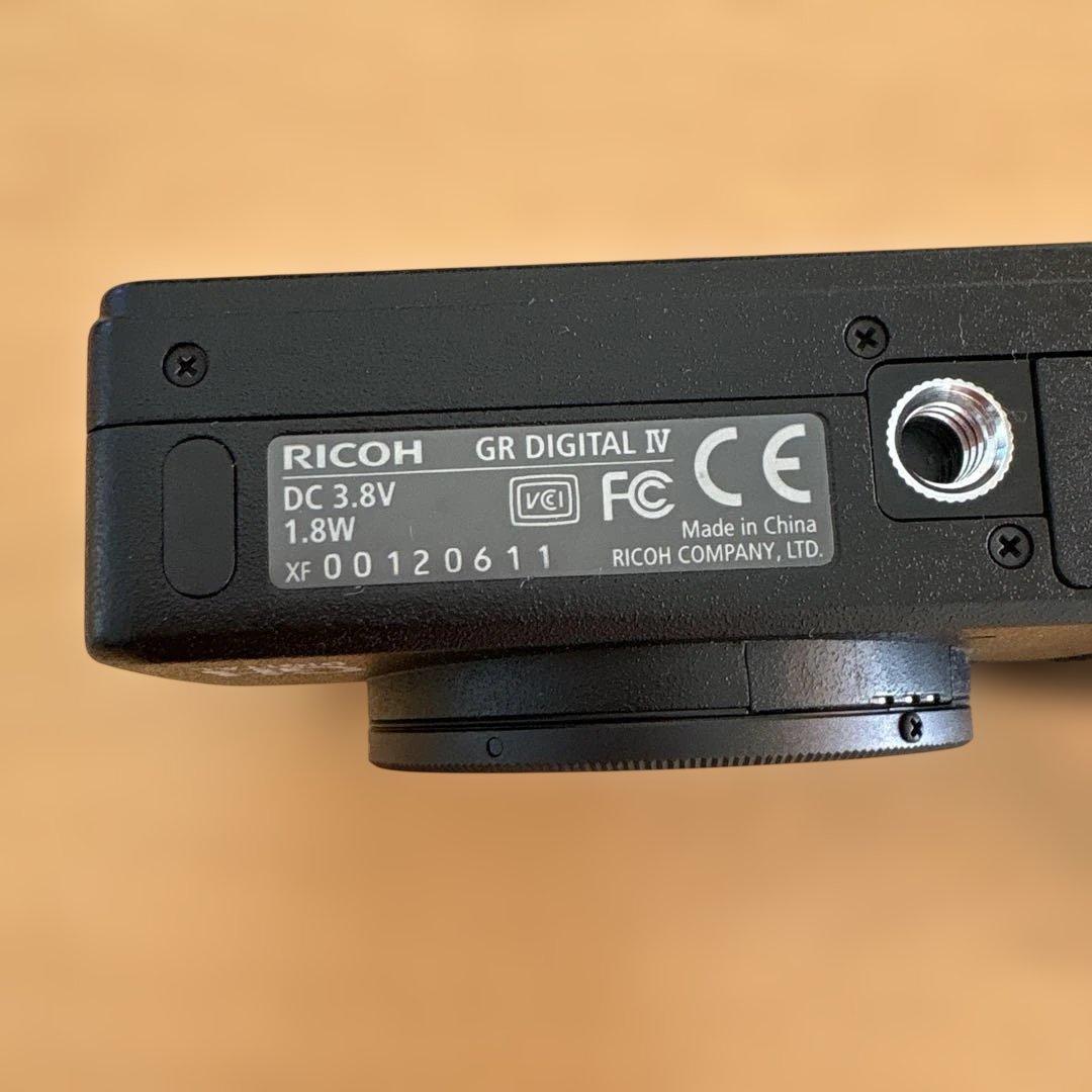 デジタルカメラ GR DIgital IV 4