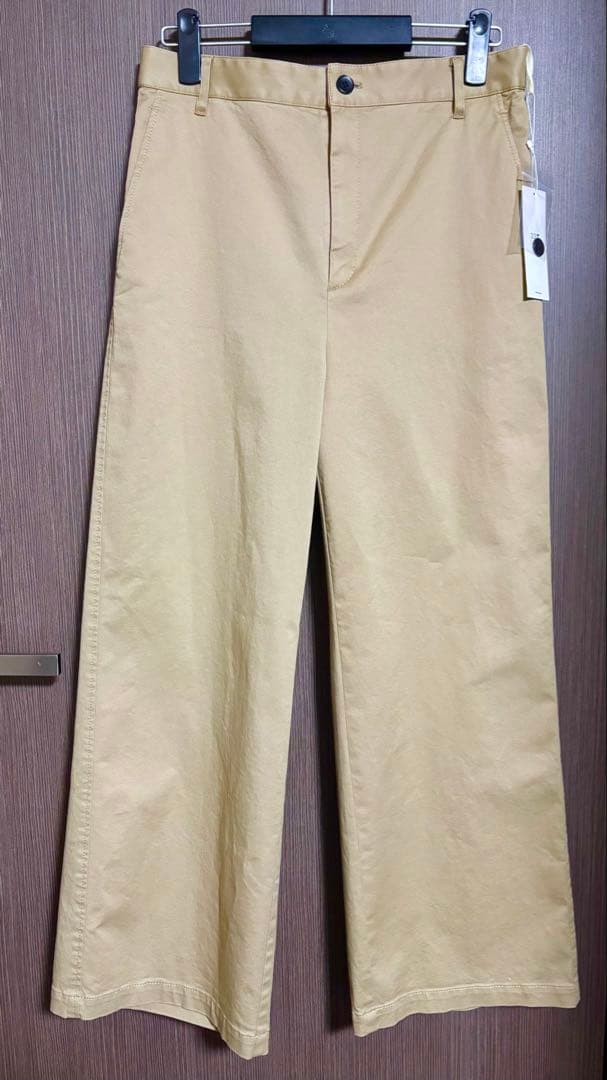 23区 今季 完売！ ストレッチギャバ チノパンツ ベージュ 44 13号 新品