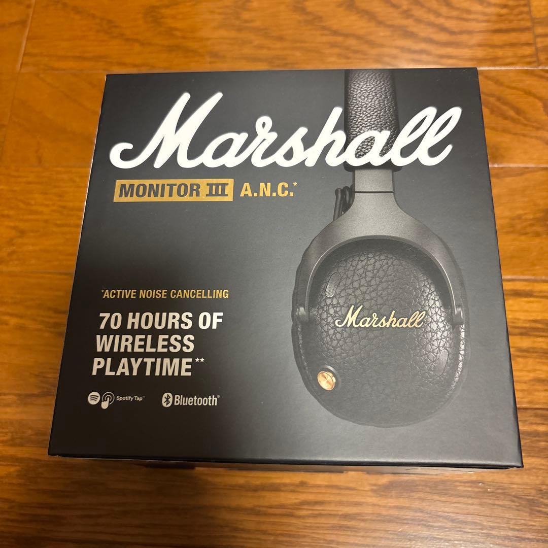 【新品未開封】Marshall Monitor III A.N.C.