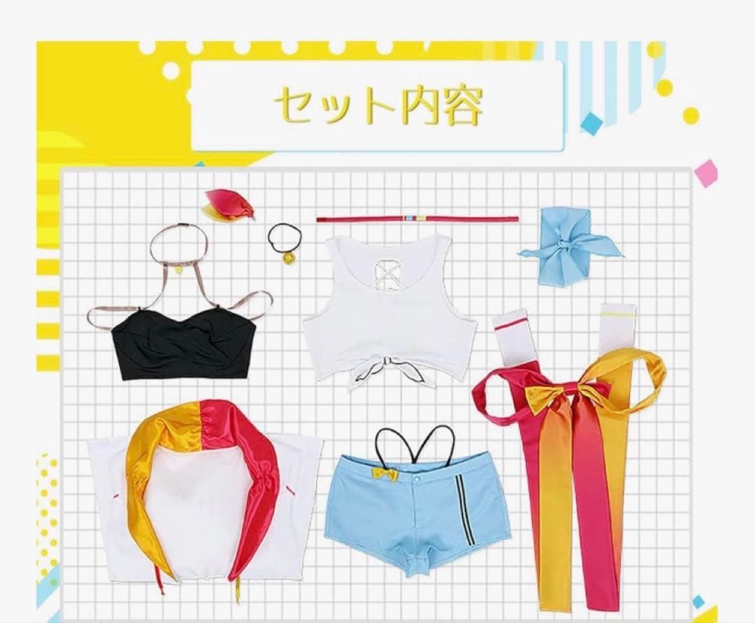 新品[milky time] にじさんじ 星川サラ コスプレ VTuber