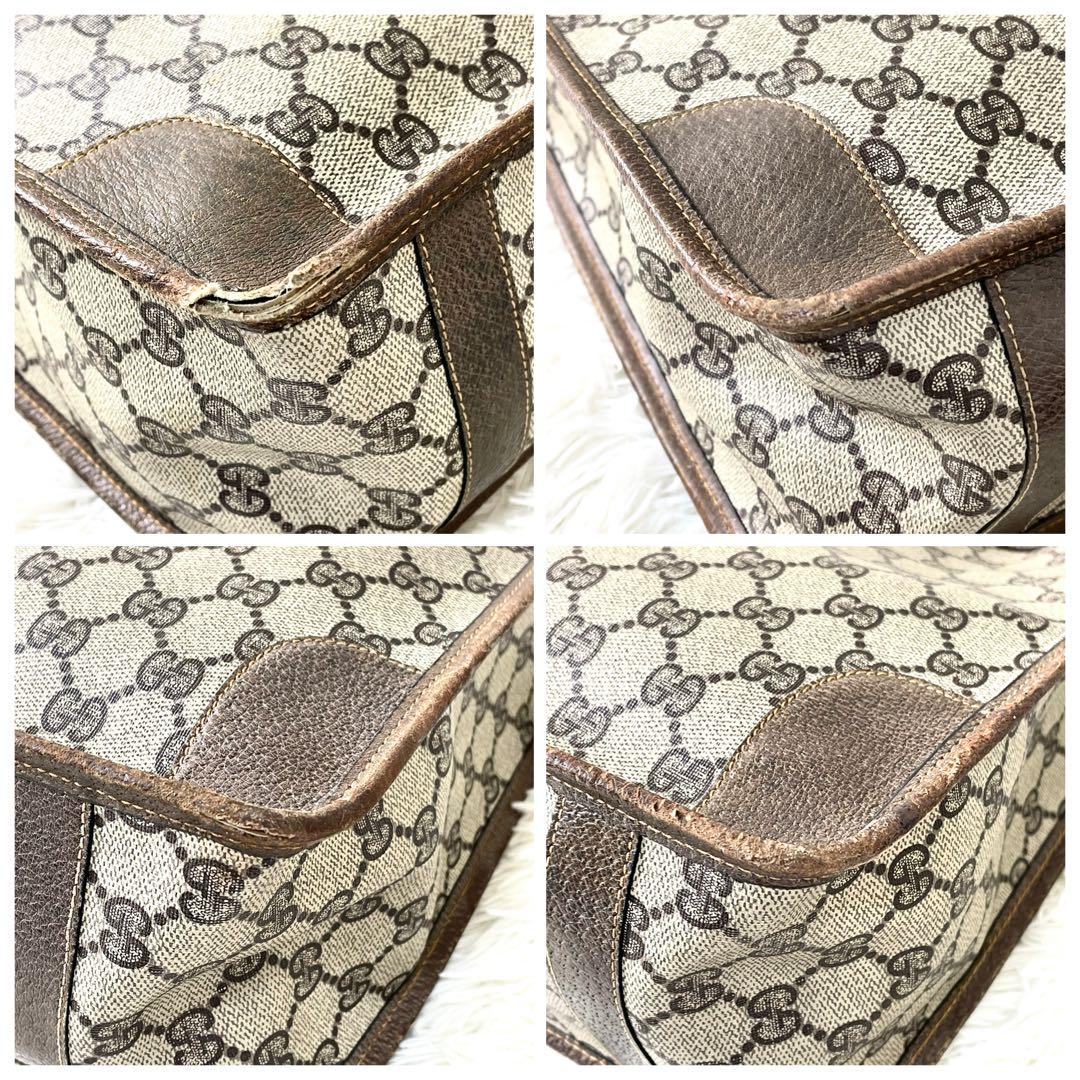 グッチ　GUCCI ハンドバッグ　シェリーライン　レディース 手提げ　ブラウン系