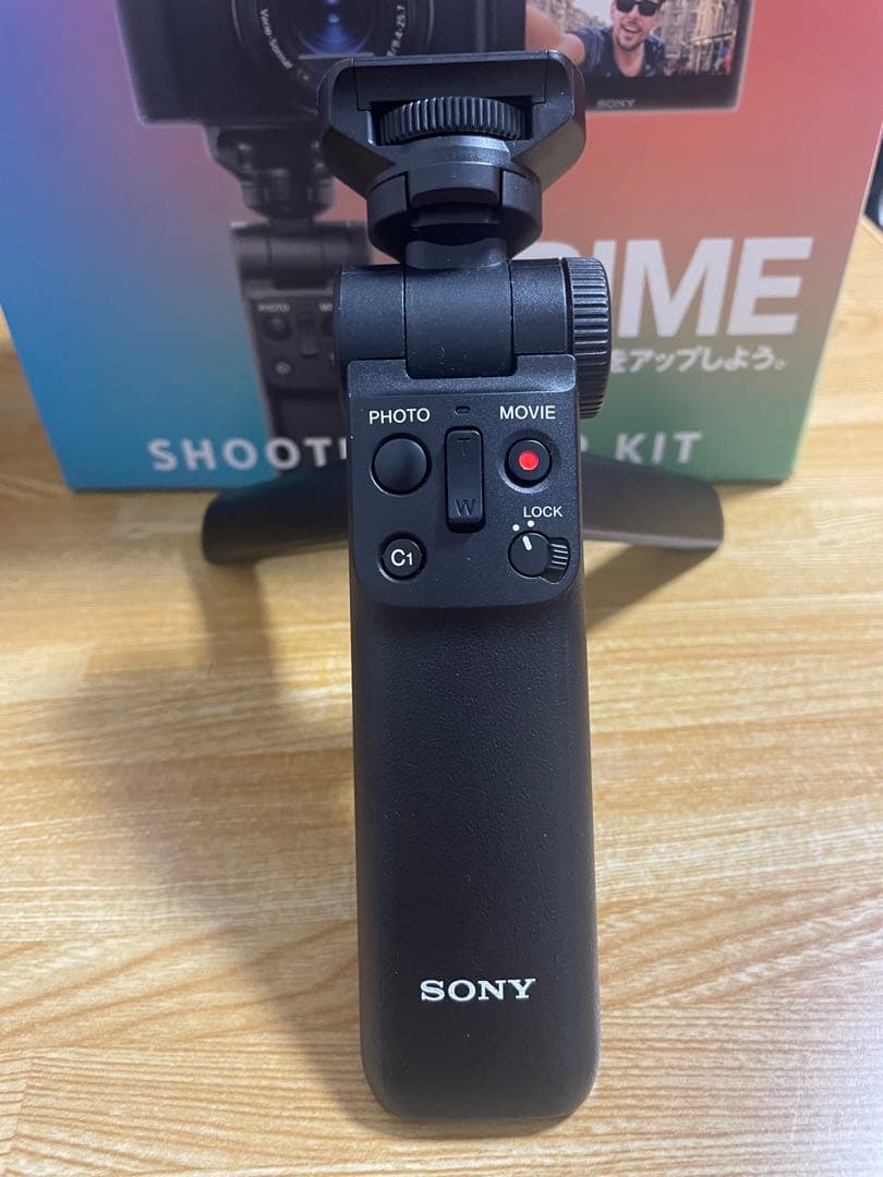 SONY VLOGCAMZV-1G シューティンググリップキット
