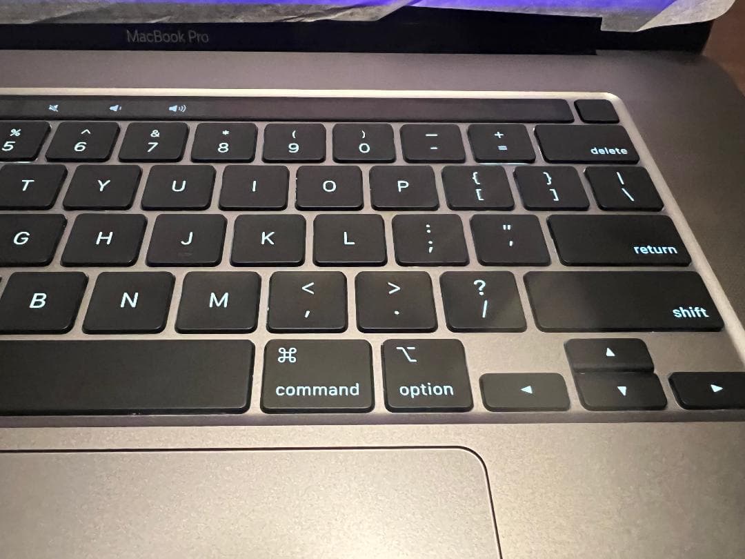 MacBook Pro 2019 16インチ/Core i9/64GB/1TB