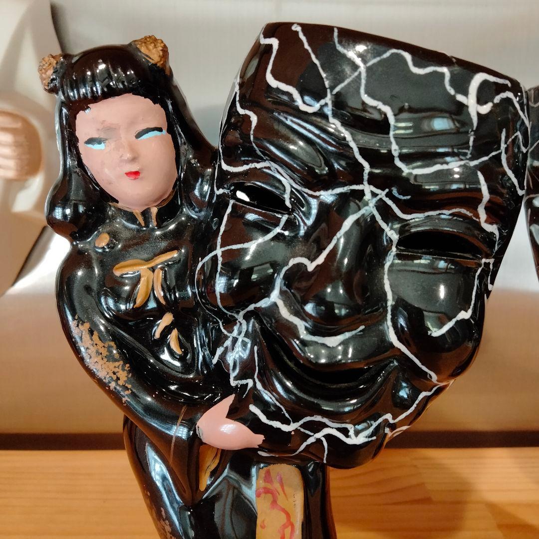 ペ*ン様 50s ツーフェイス　壁掛け　two face ビンテージ　ロカビリー