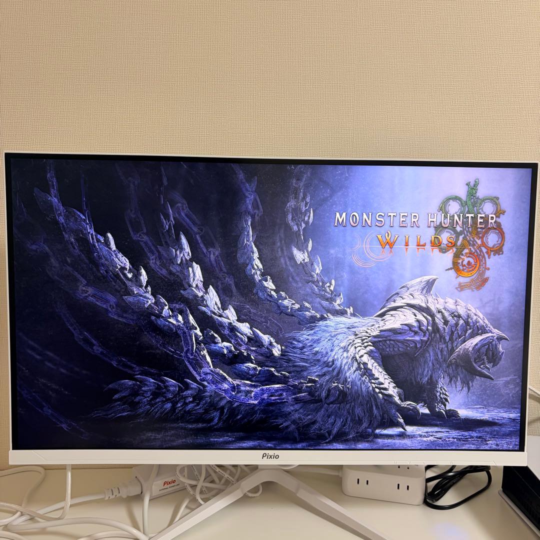 25/9/14購入 PX27U WAVE White 160Hz 4K IPS