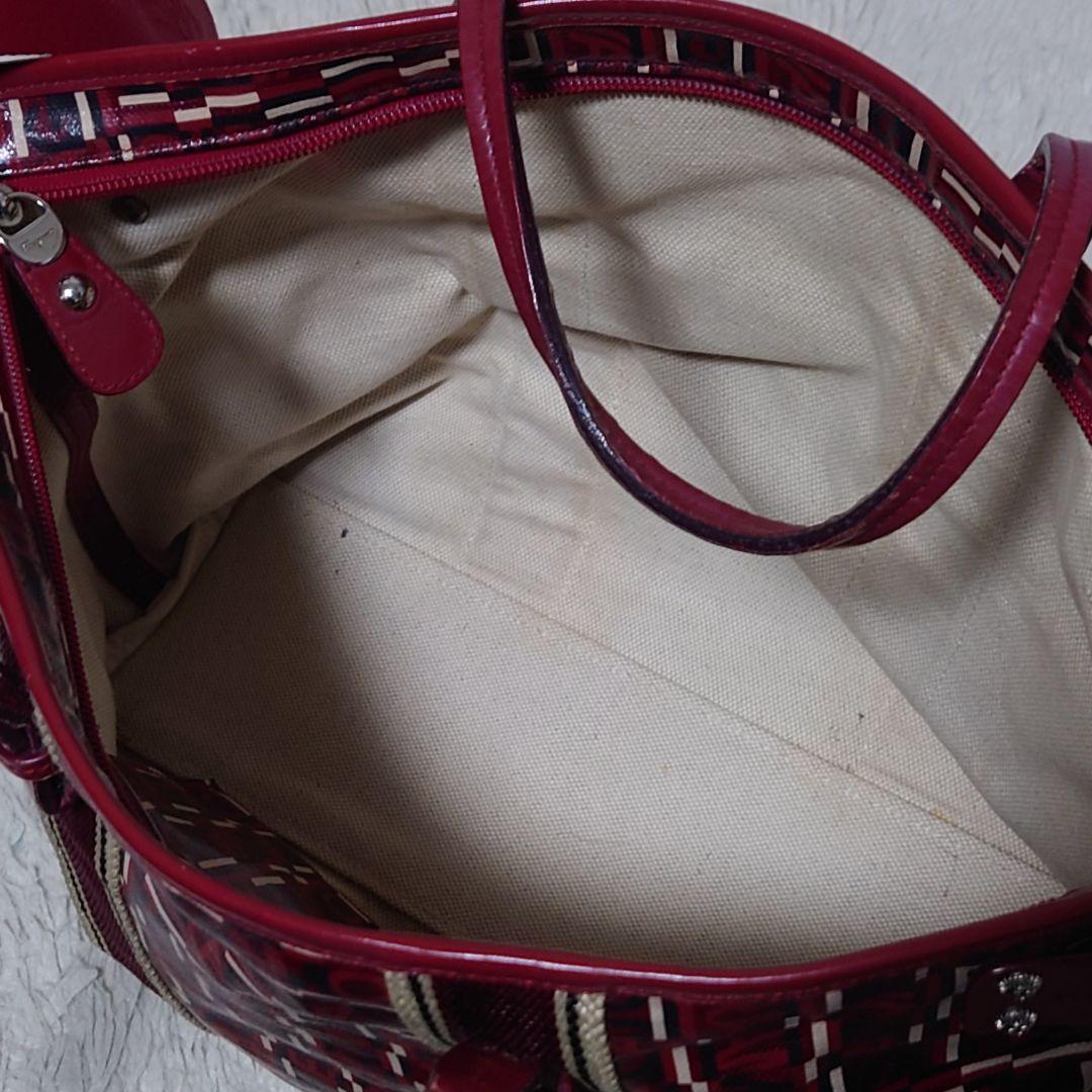 【希少】サルヴァトーレフェラガモ 2way バッグ ロゴ総柄 ボストンバッグ