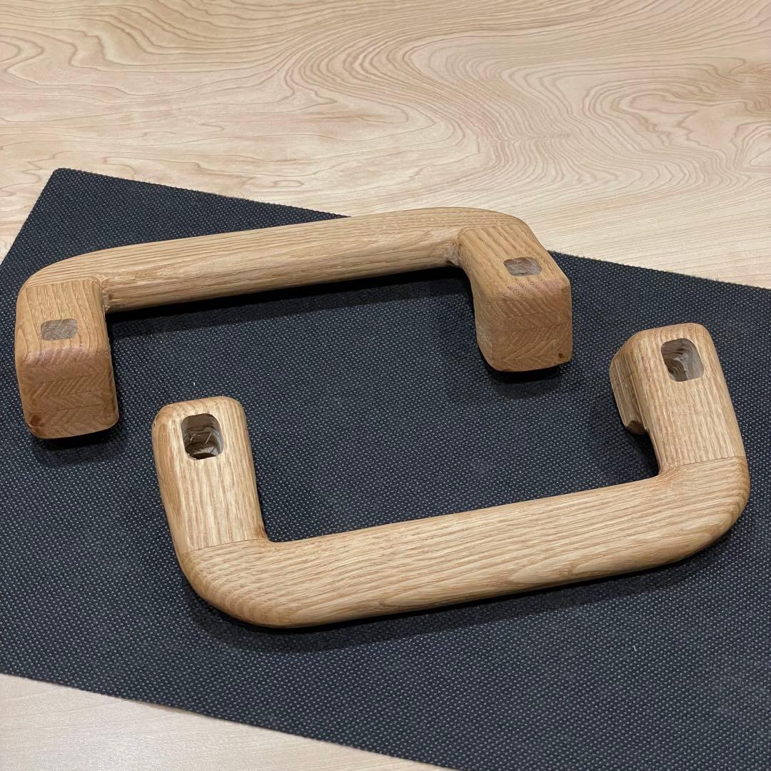 木製アシストグリップ(タモ) ハイエース　Aピラー用