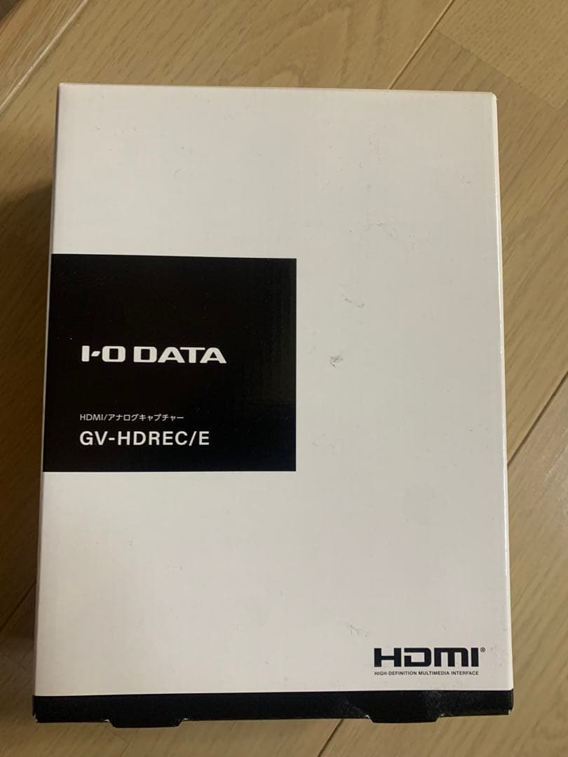 I-O DATA HDMIキャプチャ GV-HDREC/E