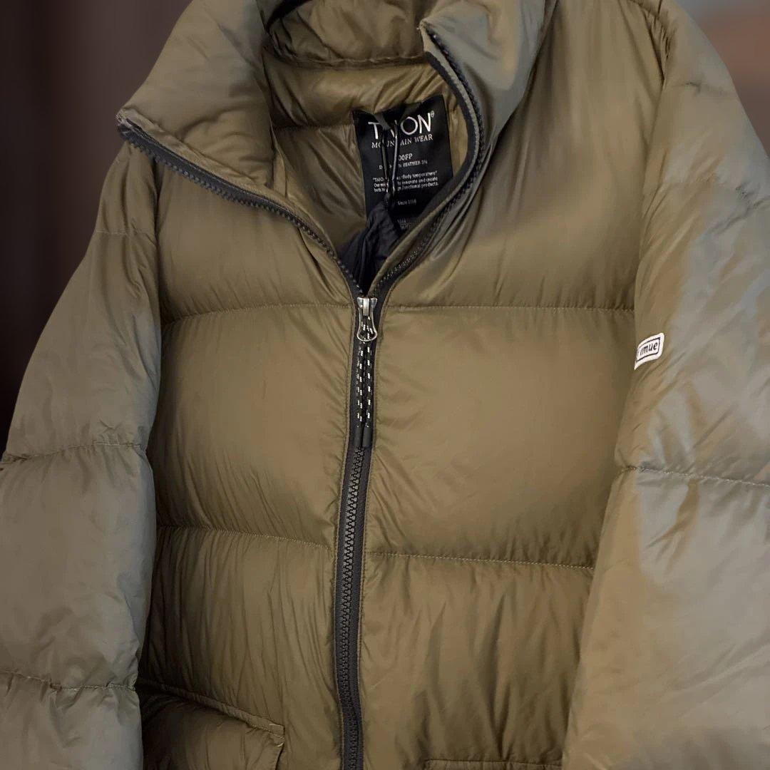 匿名配送☆ FREDYEMUE×TAION ダウンコート　保存袋付き