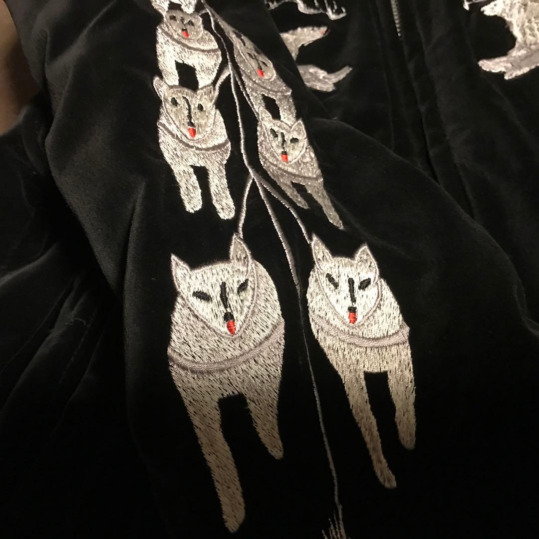 ALASKA AMERICAN LOST WORLD スカジャン