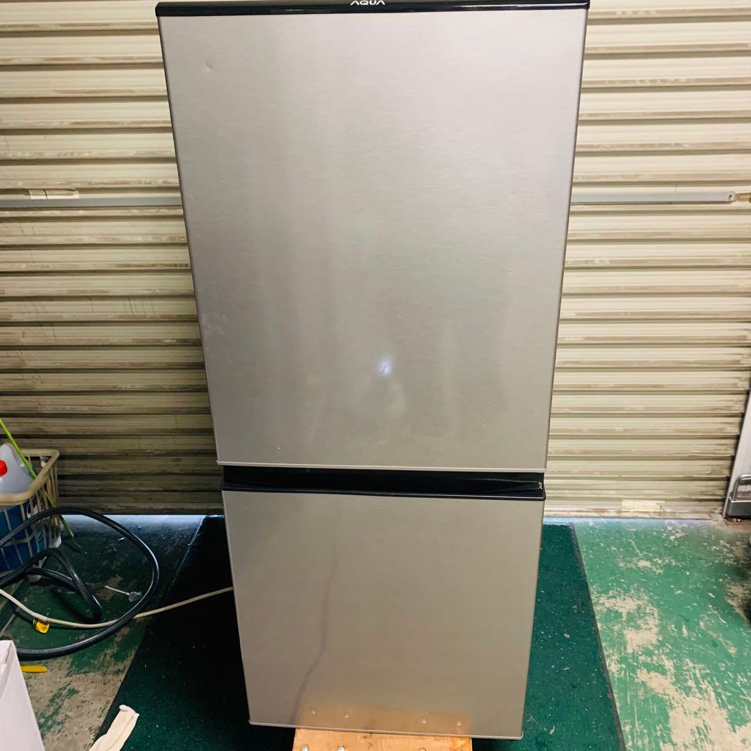 1r40.AQUA 126L 冷凍冷蔵庫 AQR-J13M(S) 2022年製