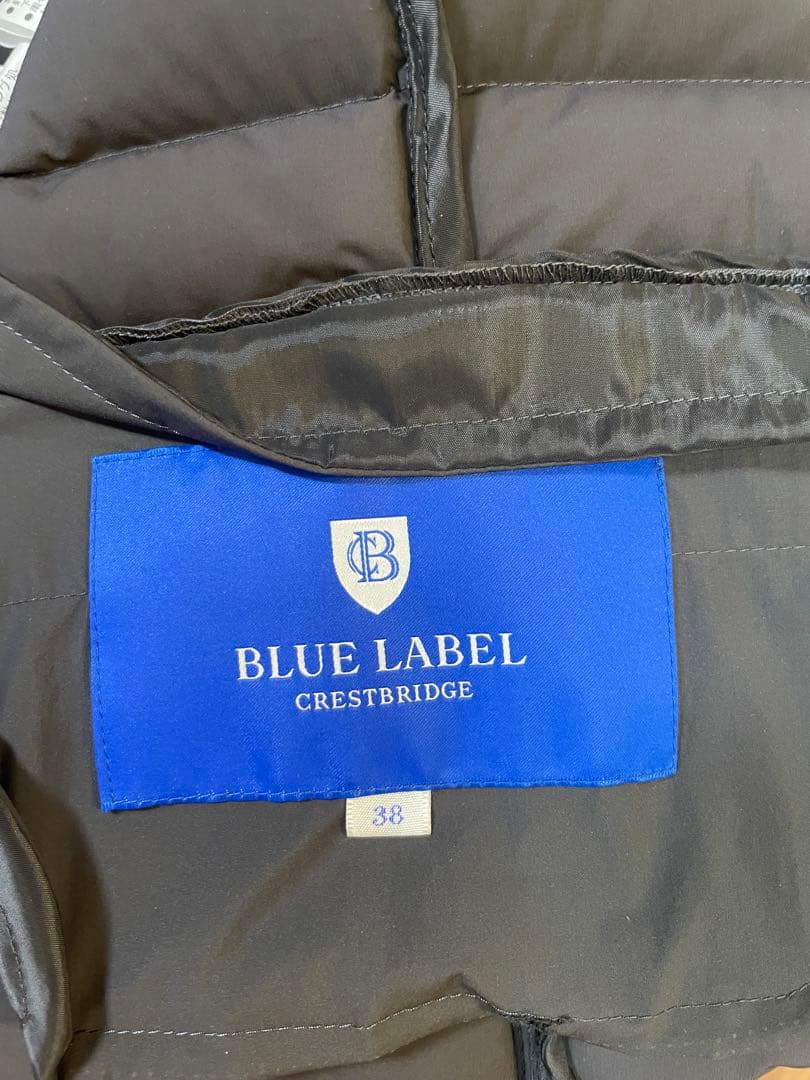 BLUELABEL ダウン　最終価格です。