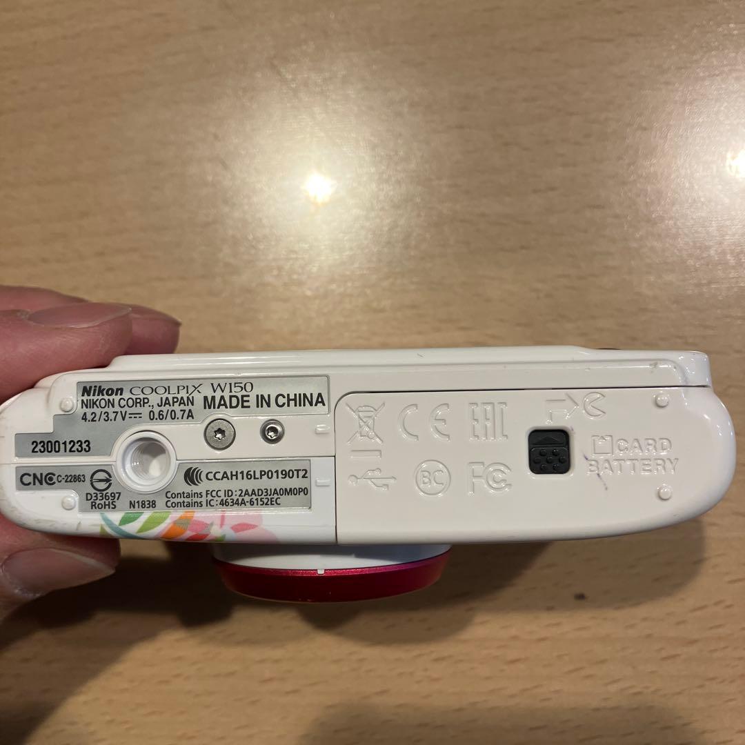 ジャンク　Nikon COOLPIX W150 コンパクトデジタルカメラ