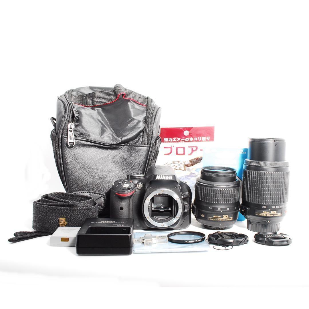 ショット少❤️Nikon D5200❤️自撮り・Ｖlog❤️ダブルズームキット