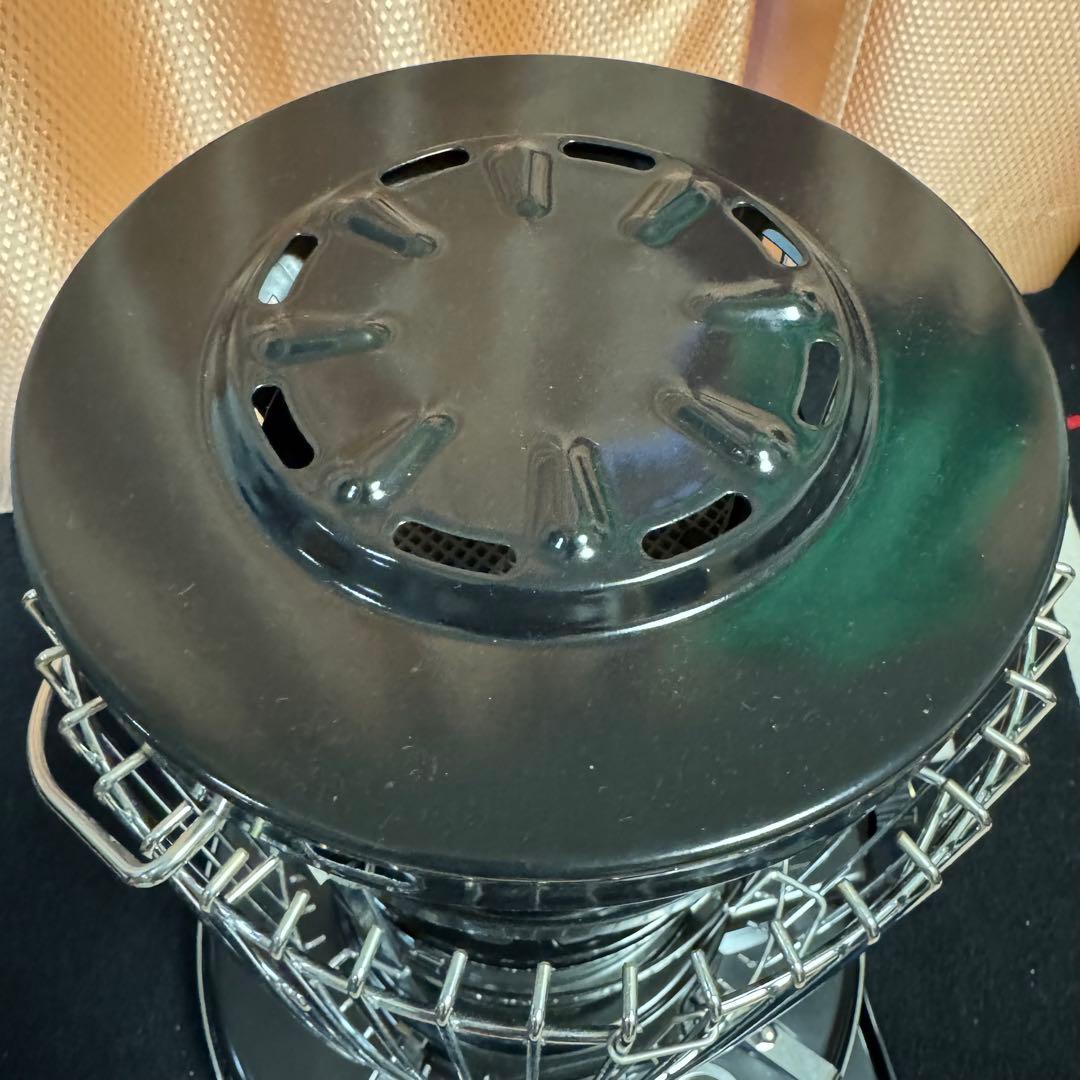 美品 Aladdin アラジン ブルーフレーム ヒーター 黒 BF3906