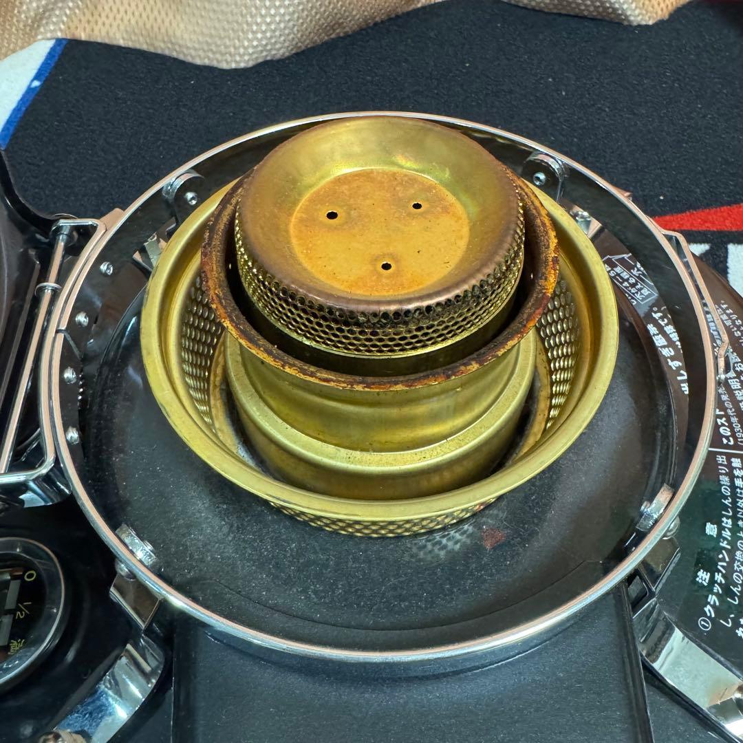 美品 Aladdin アラジン ブルーフレーム ヒーター 黒 BF3906