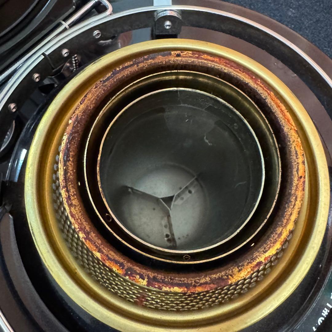 美品 Aladdin アラジン ブルーフレーム ヒーター 黒 BF3906