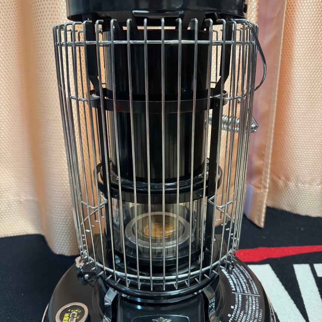 美品 Aladdin アラジン ブルーフレーム ヒーター 黒 BF3906