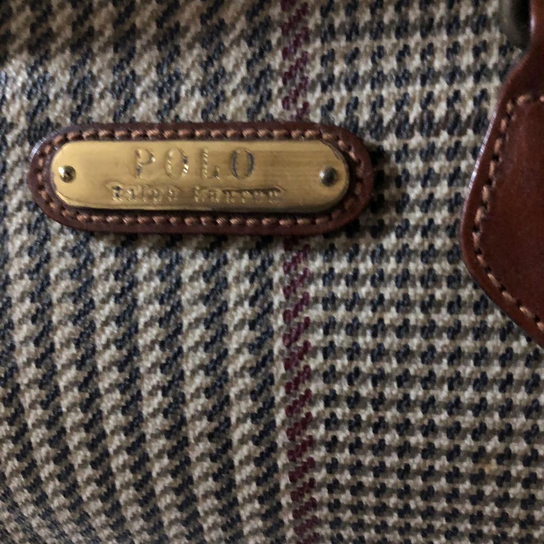 ポロラルフローレンボストンバッグ