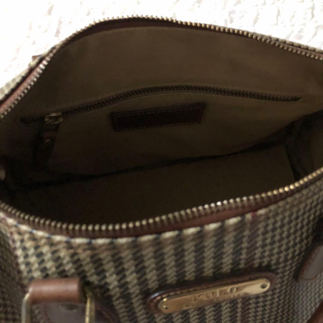 ポロラルフローレンボストンバッグ