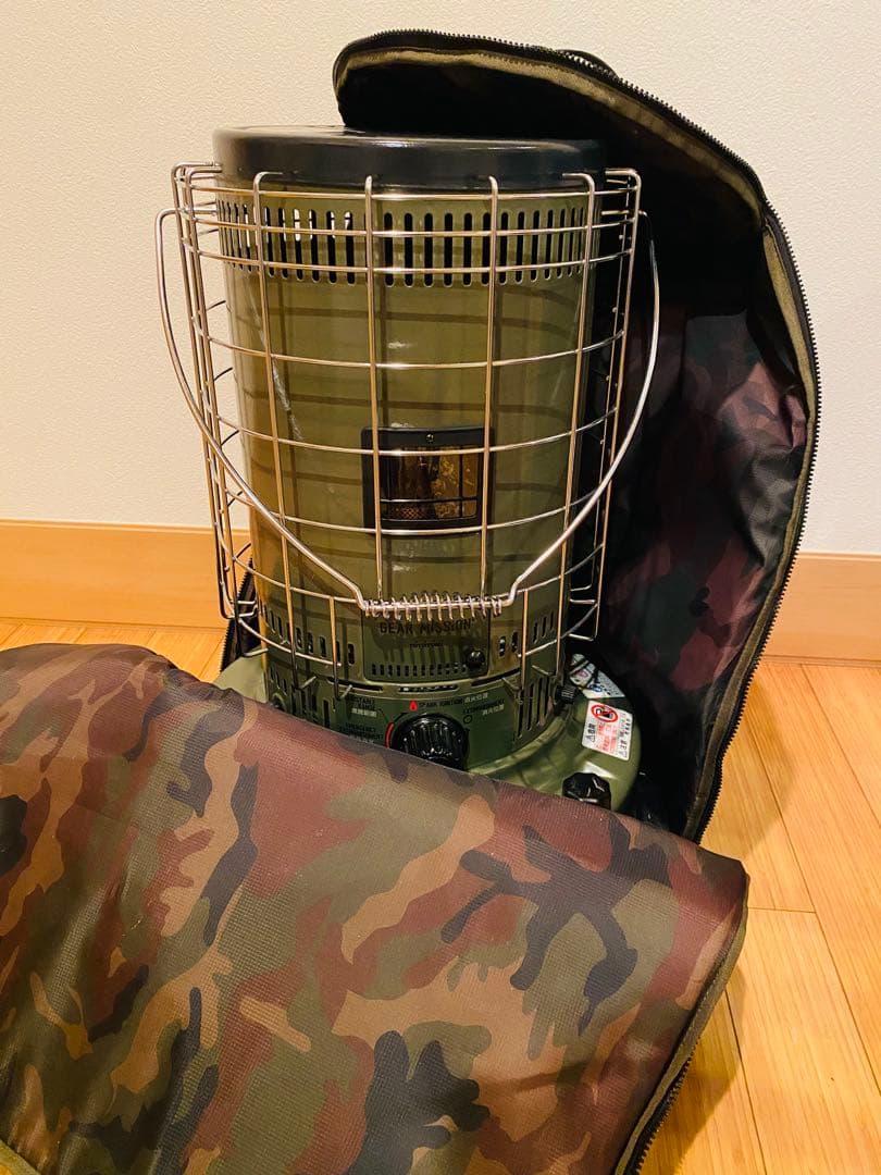 トヨトミGEAR MISSION KS-GE67(G)石油ストーブケース付き