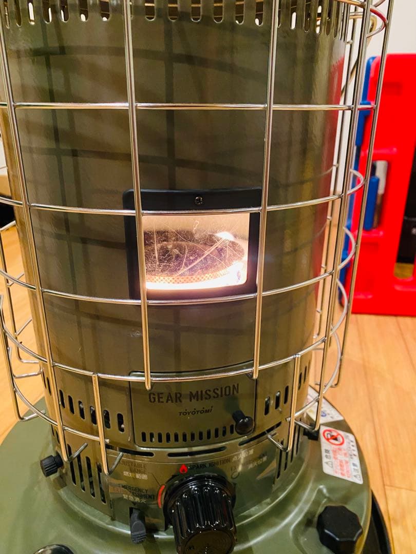 トヨトミGEAR MISSION KS-GE67(G)石油ストーブケース付き