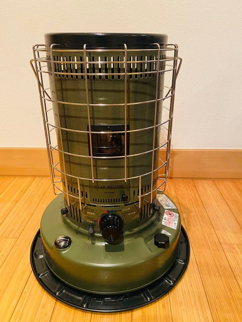 トヨトミGEAR MISSION KS-GE67(G)石油ストーブケース付き