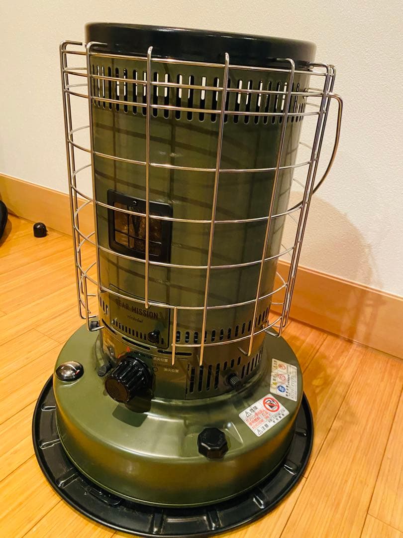 トヨトミGEAR MISSION KS-GE67(G)石油ストーブケース付き