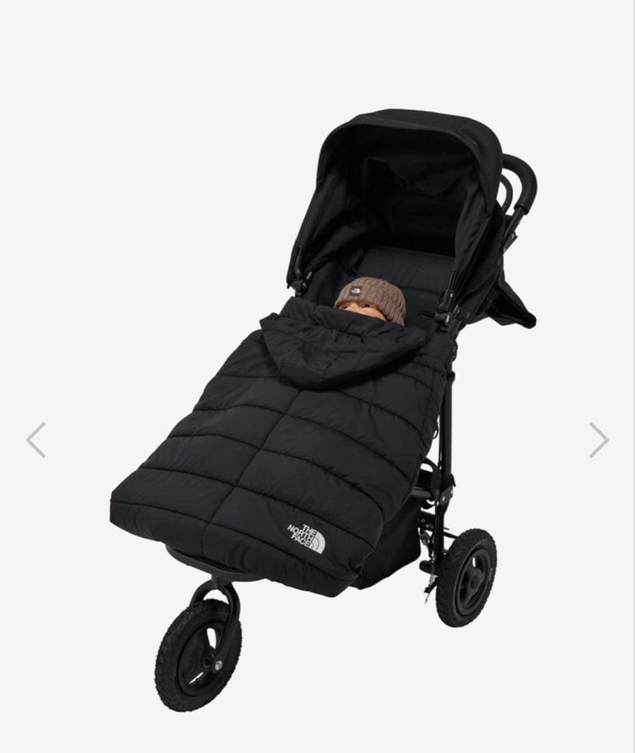 美品THE NORTH FACE フード付きベビーシェルブランケット