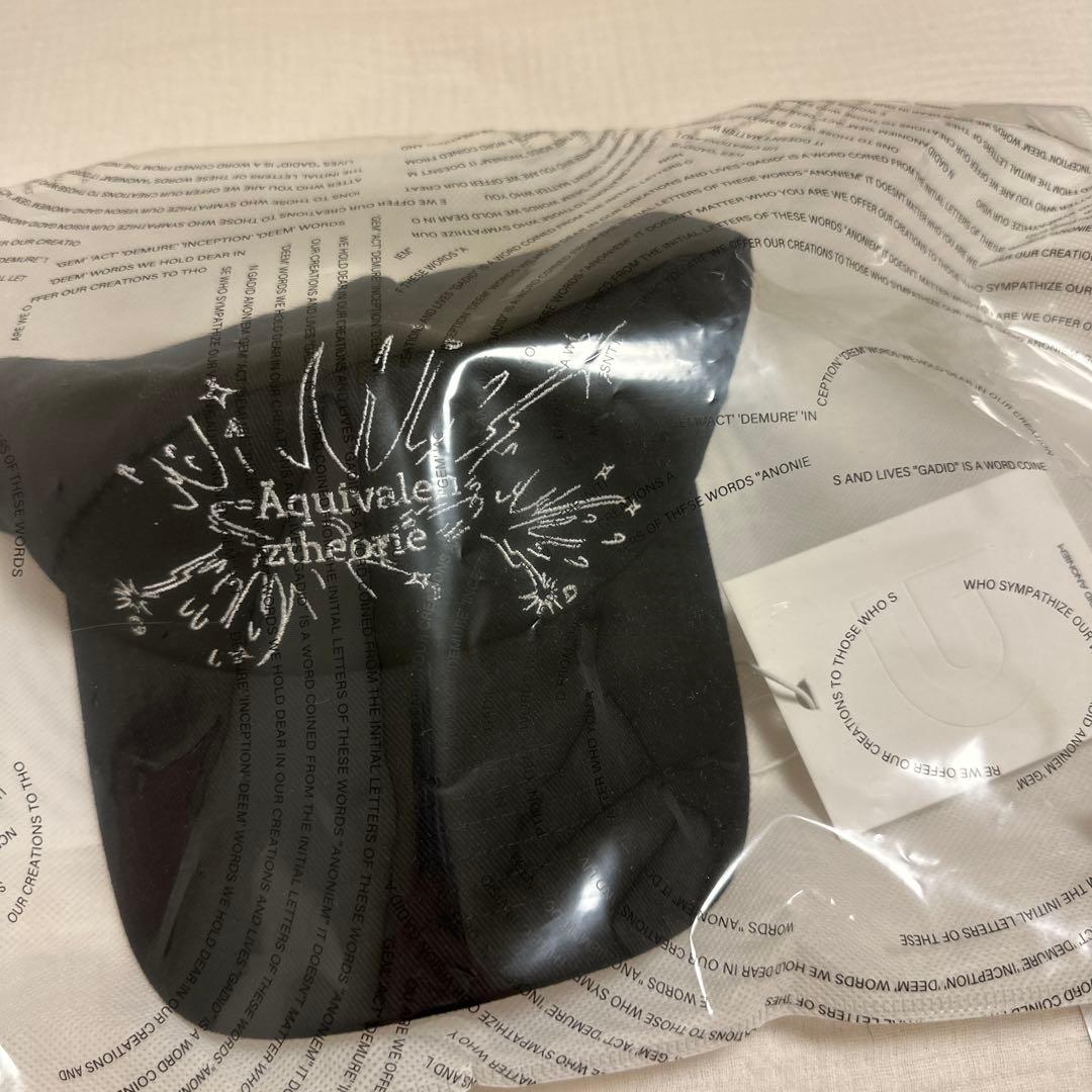 新品未開封 匿名配送 GADID ANONIEM ZHOK キャップ　ブラック