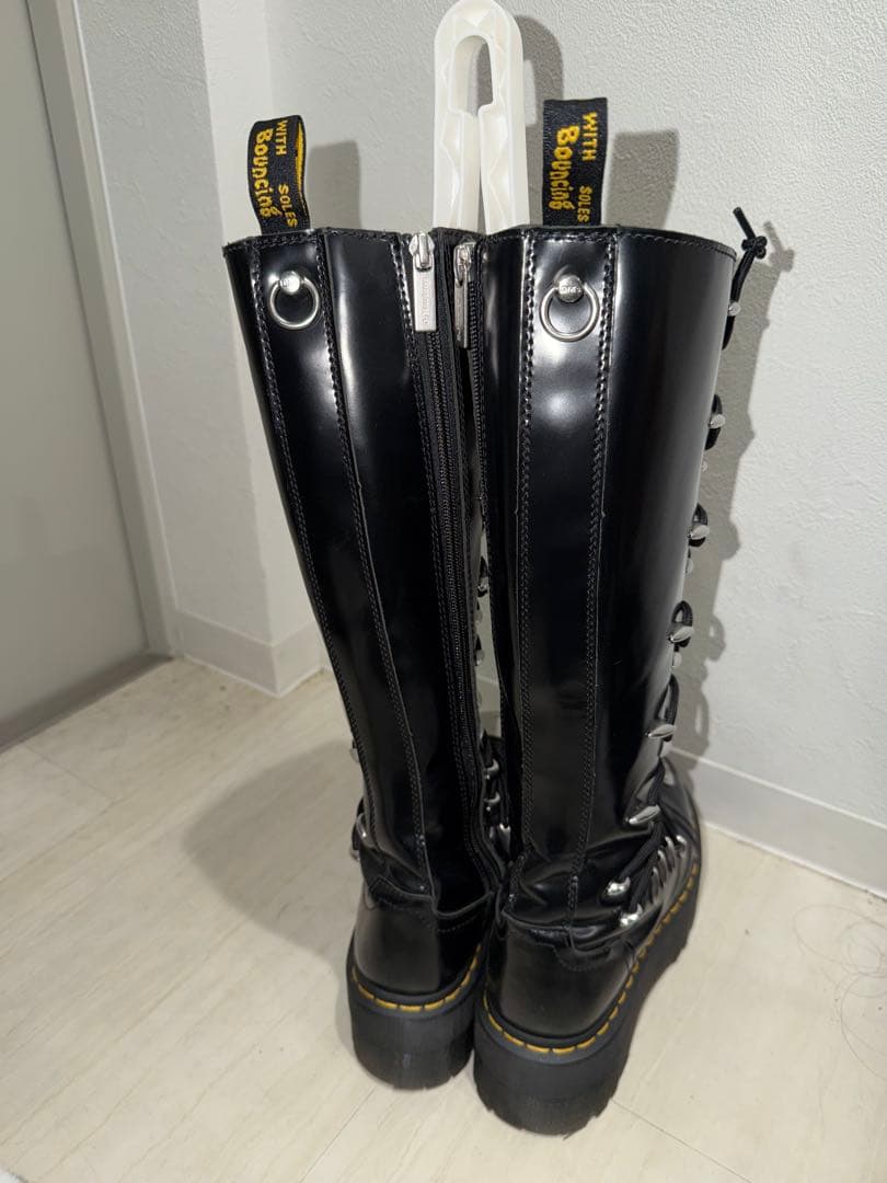 ドクターマーチン 1B60 LTT MAX UK6 ロングブーツ 厚底