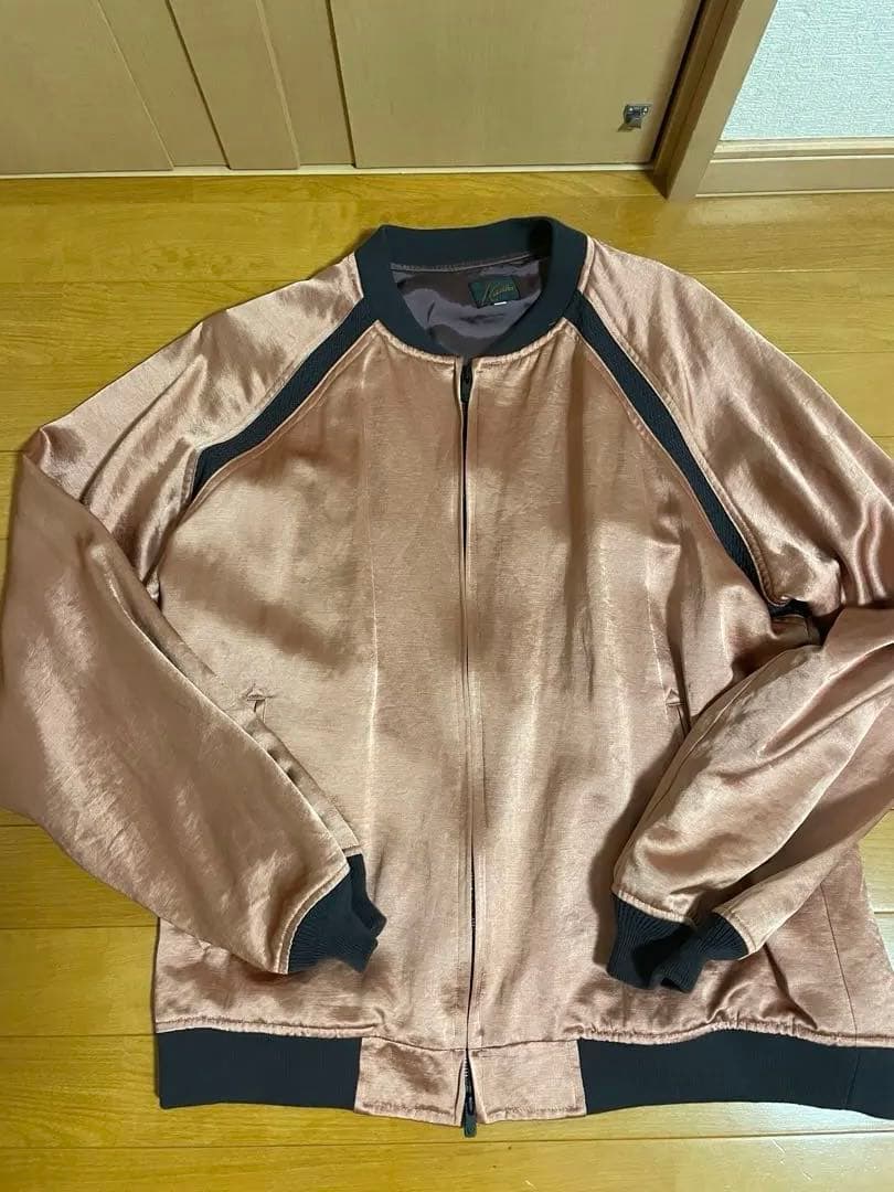 NEEDLES ニードルス　ブルゾン　サテン　スカジャン　ユニセックス