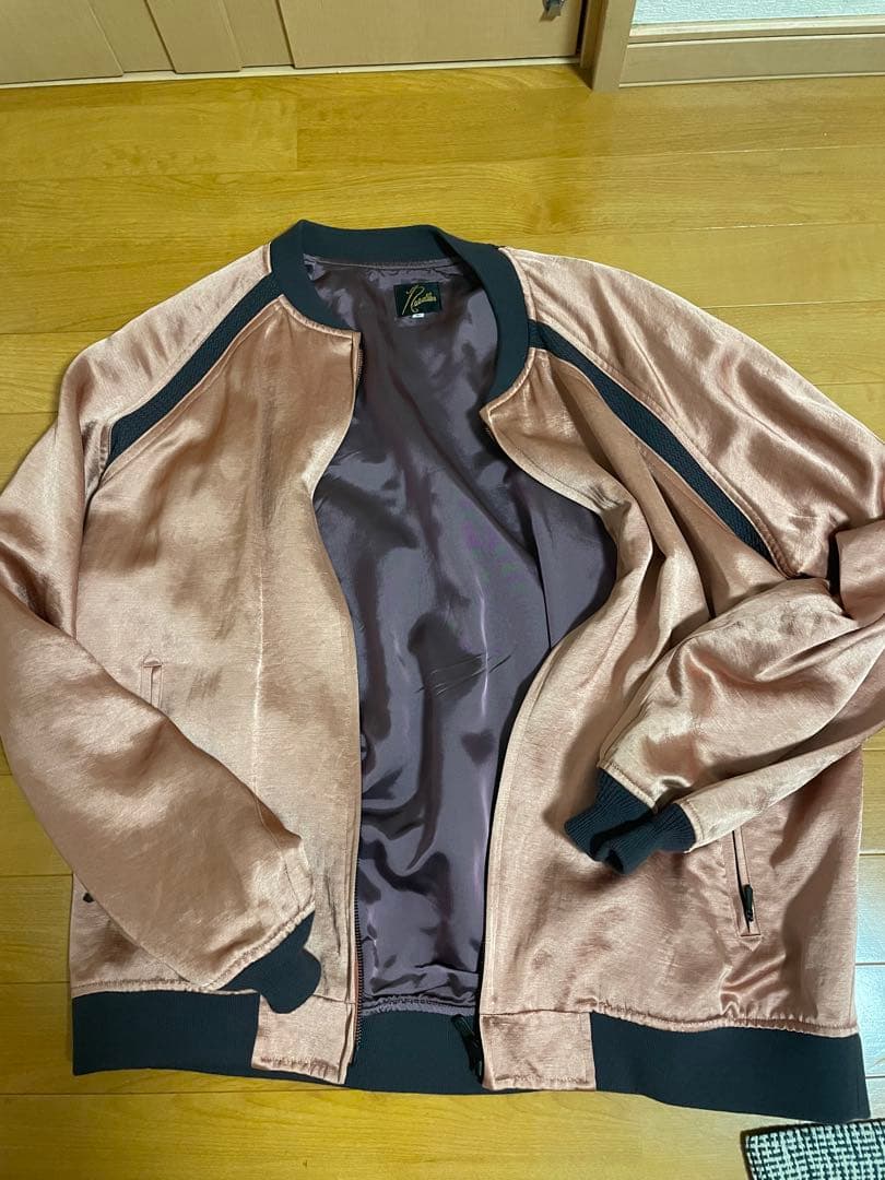 NEEDLES ニードルス　ブルゾン　サテン　スカジャン　ユニセックス