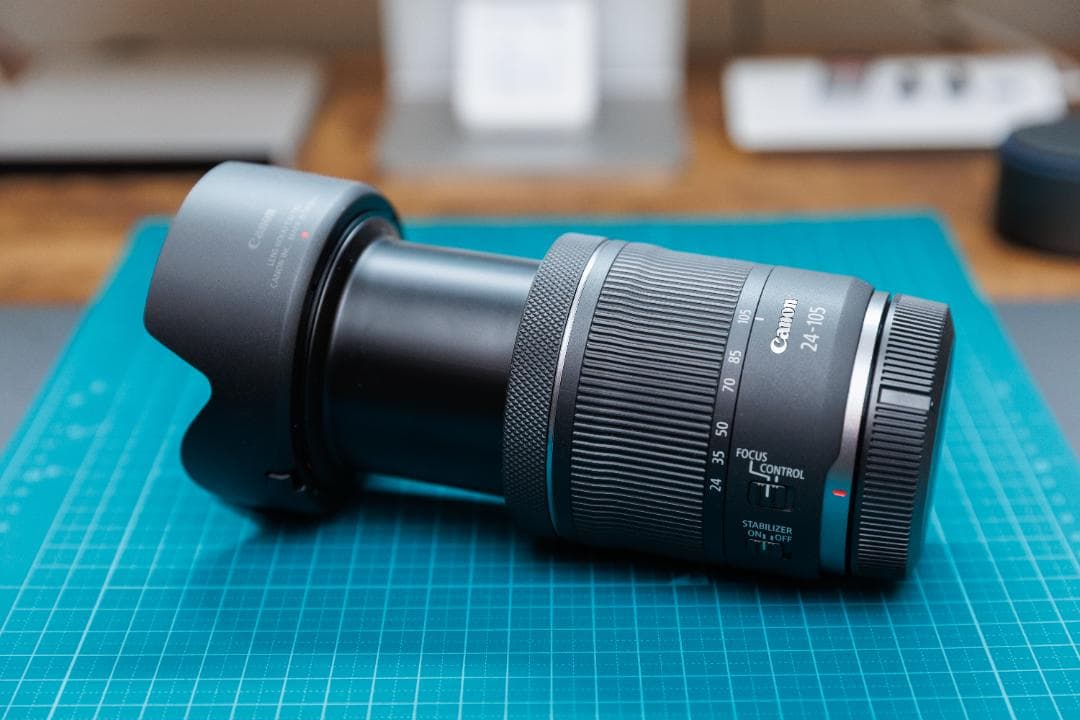 キャノン Canon RF24-105mm F4-7.1 IS STM レンズ